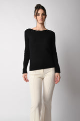 Pull con pizzo sul retro