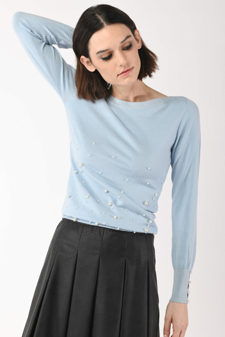 Pull con perline