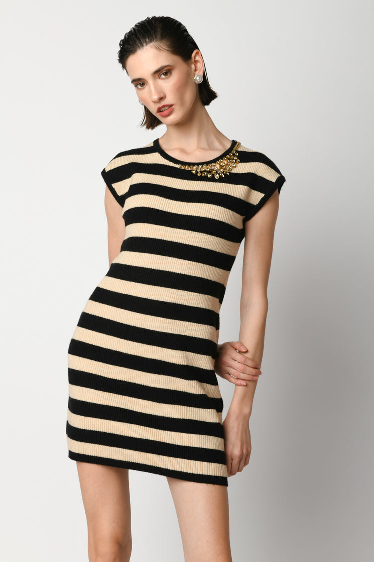 Mini abito a righe