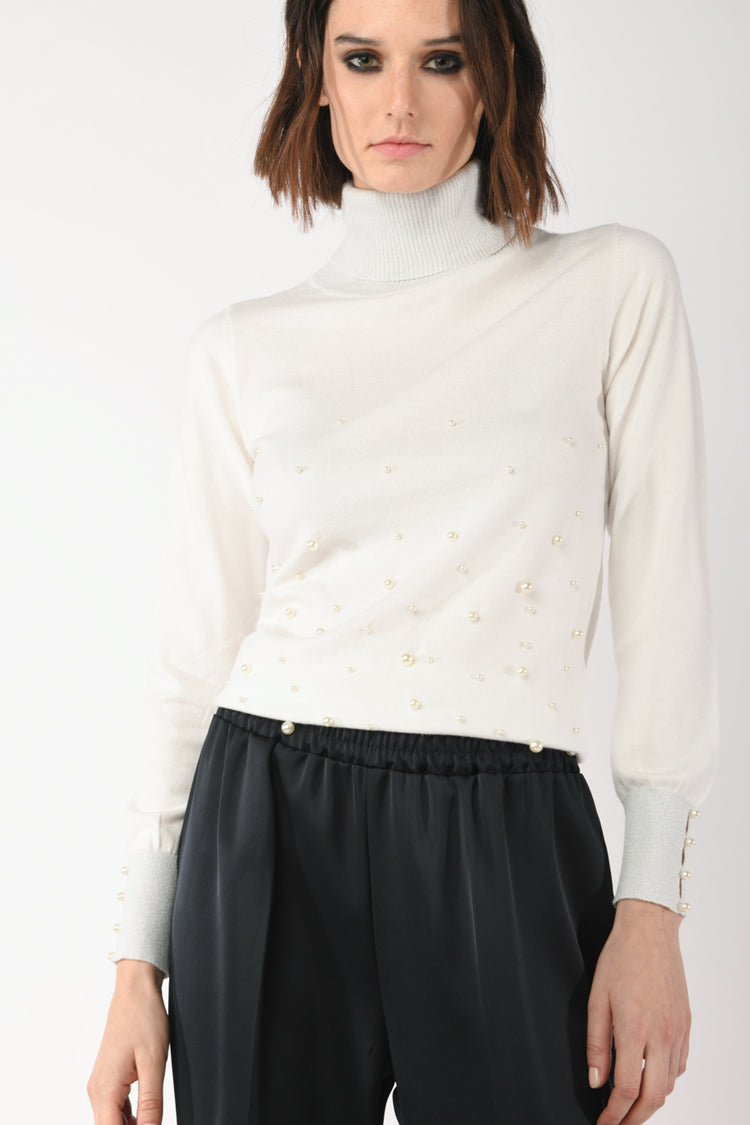 Dolcevita con perline