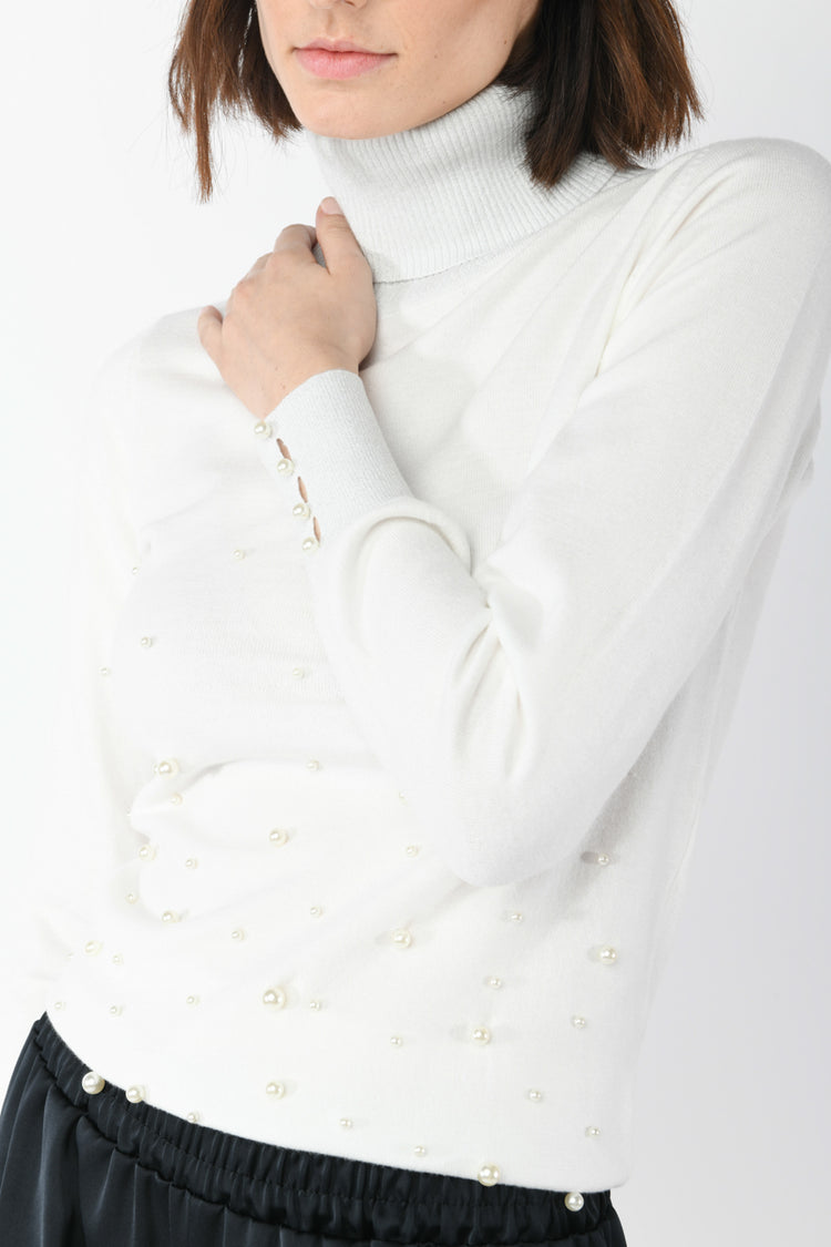 Dolcevita con perline