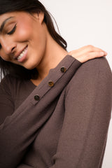 Maglia shiffer con bottoni