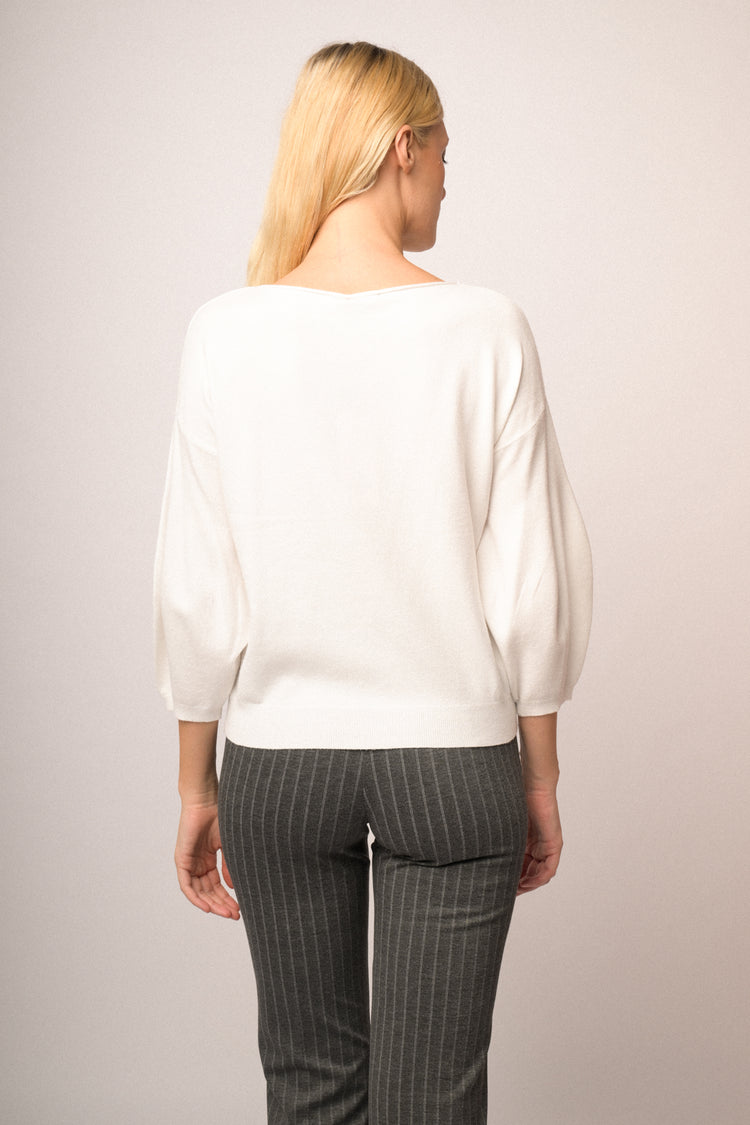Maglia maniche palloncino