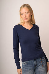 Maglia scollo V basic