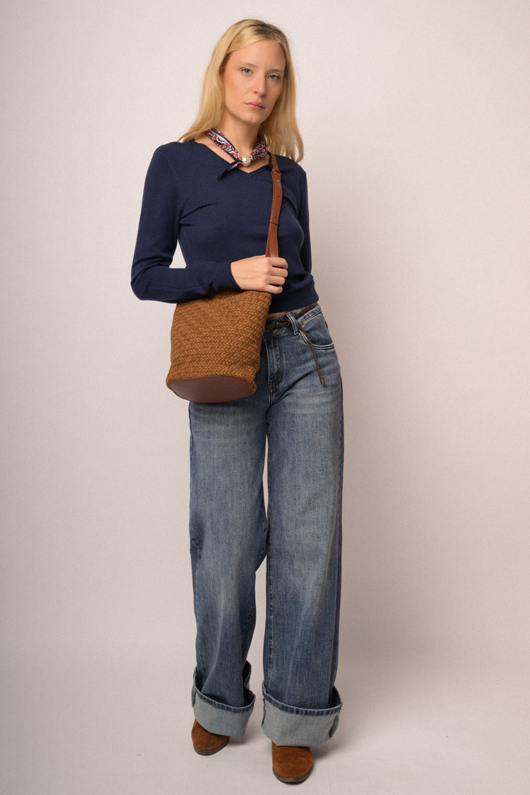 Maglia scollo V basic