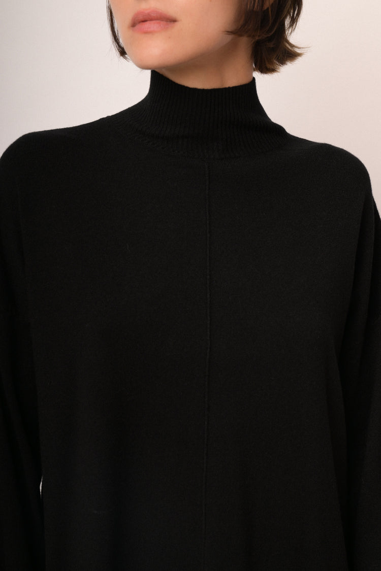 Maglia lupetto over