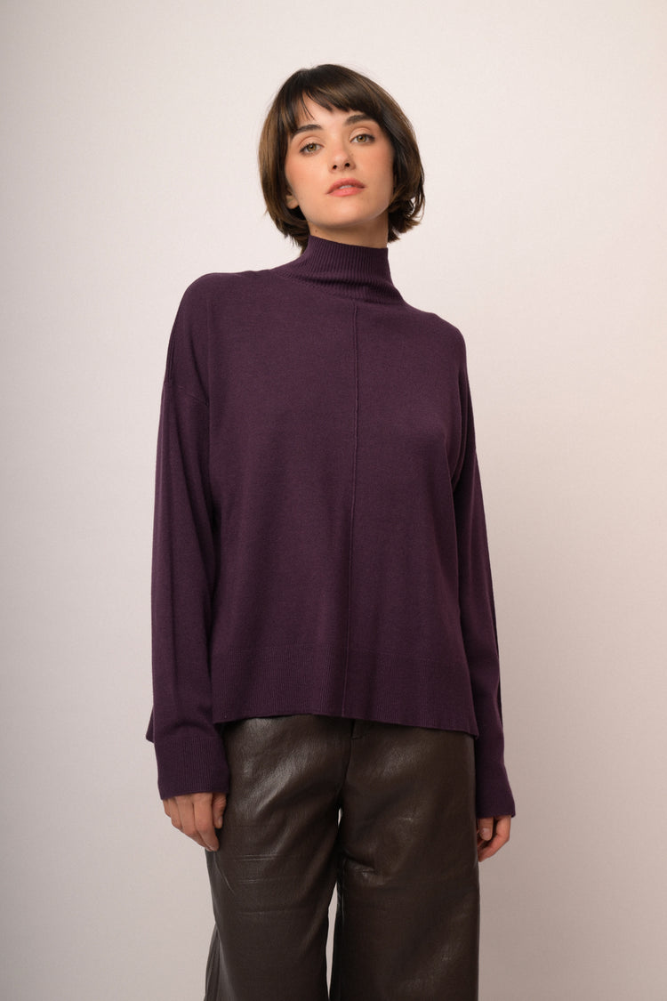 Maglia lupetto over