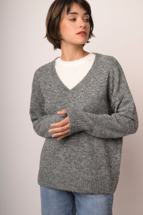 Maglia scollo V over