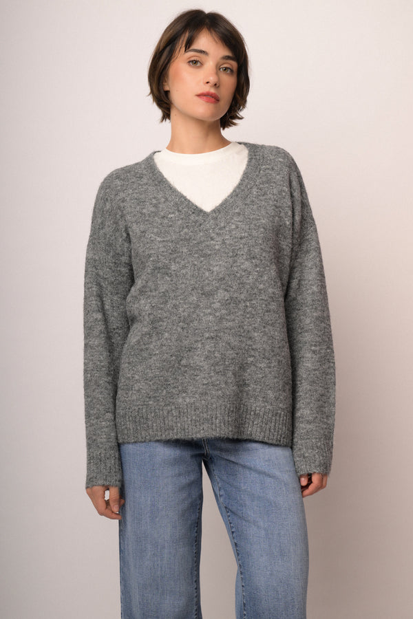 Maglia scollo V over