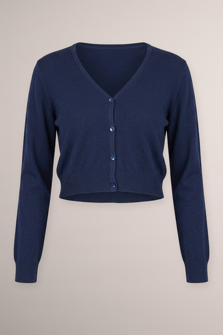 Cardigan corto basic