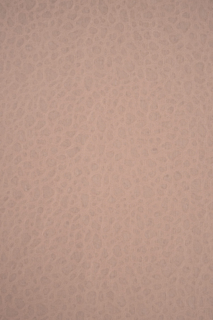 Sciarpa con motivo grafico beige