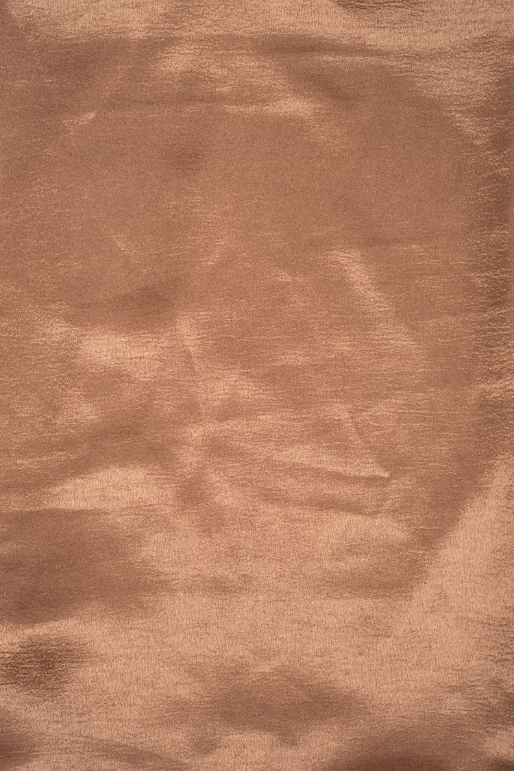 Stola basic in raso marrone chiaro