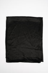 Stola basic in raso nero