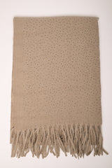 Sciarpa con strass