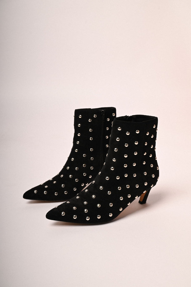 Stivaletti con borchie decorative