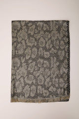 Stola in jacquard animalier