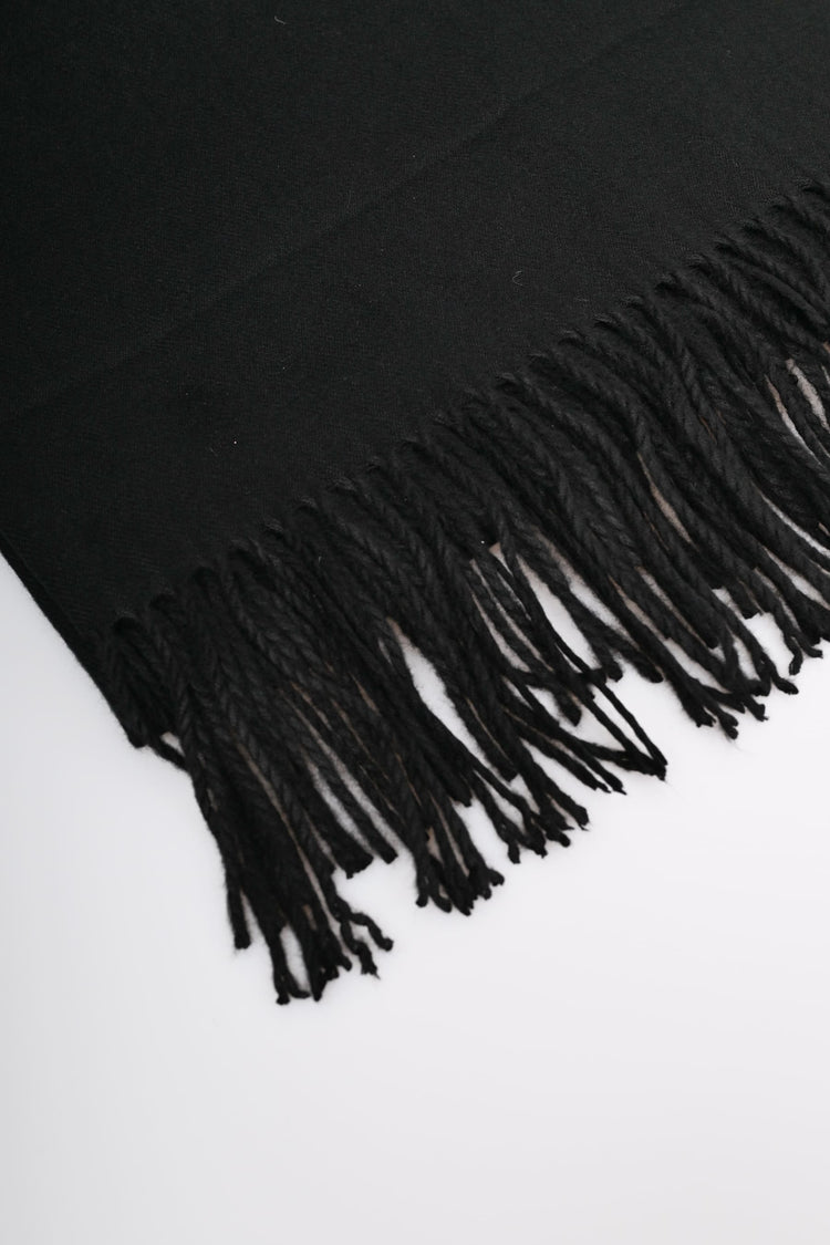 Sciarpa con frange