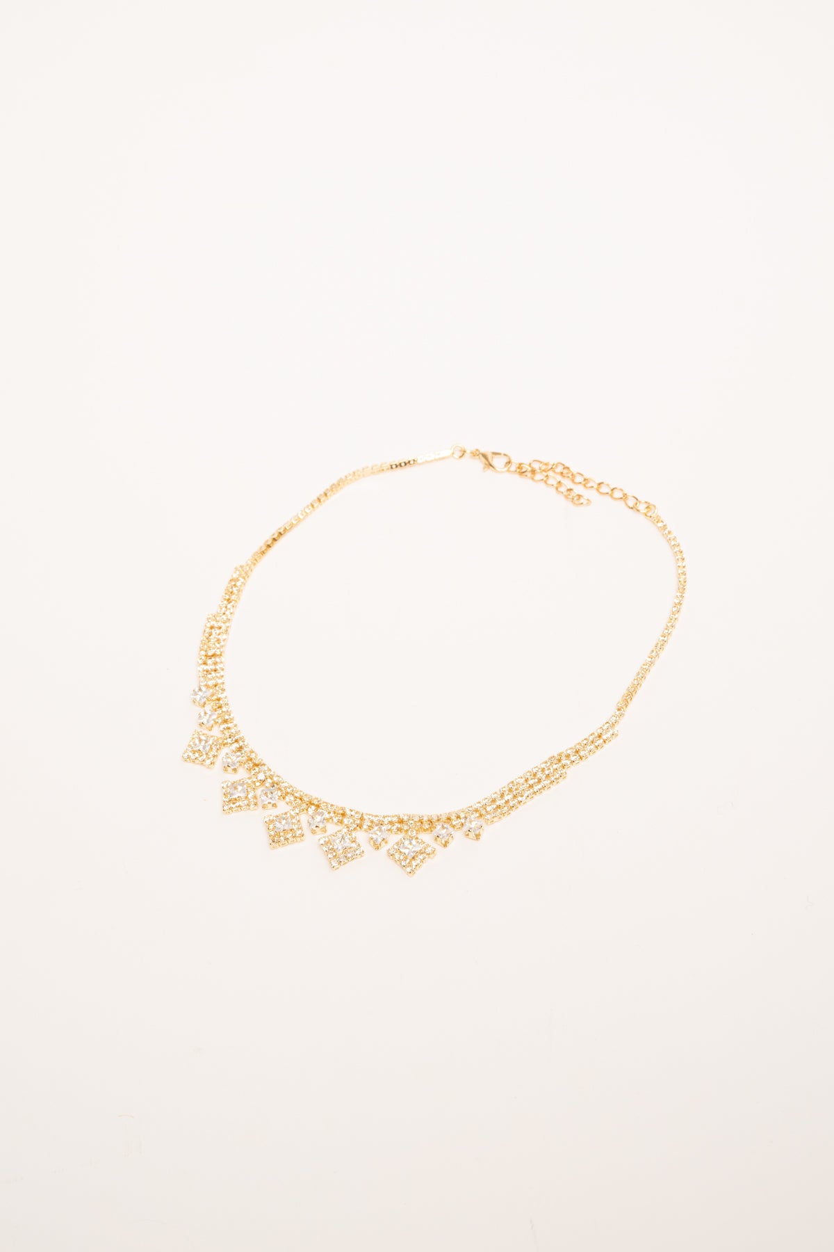 Collana strass elegante