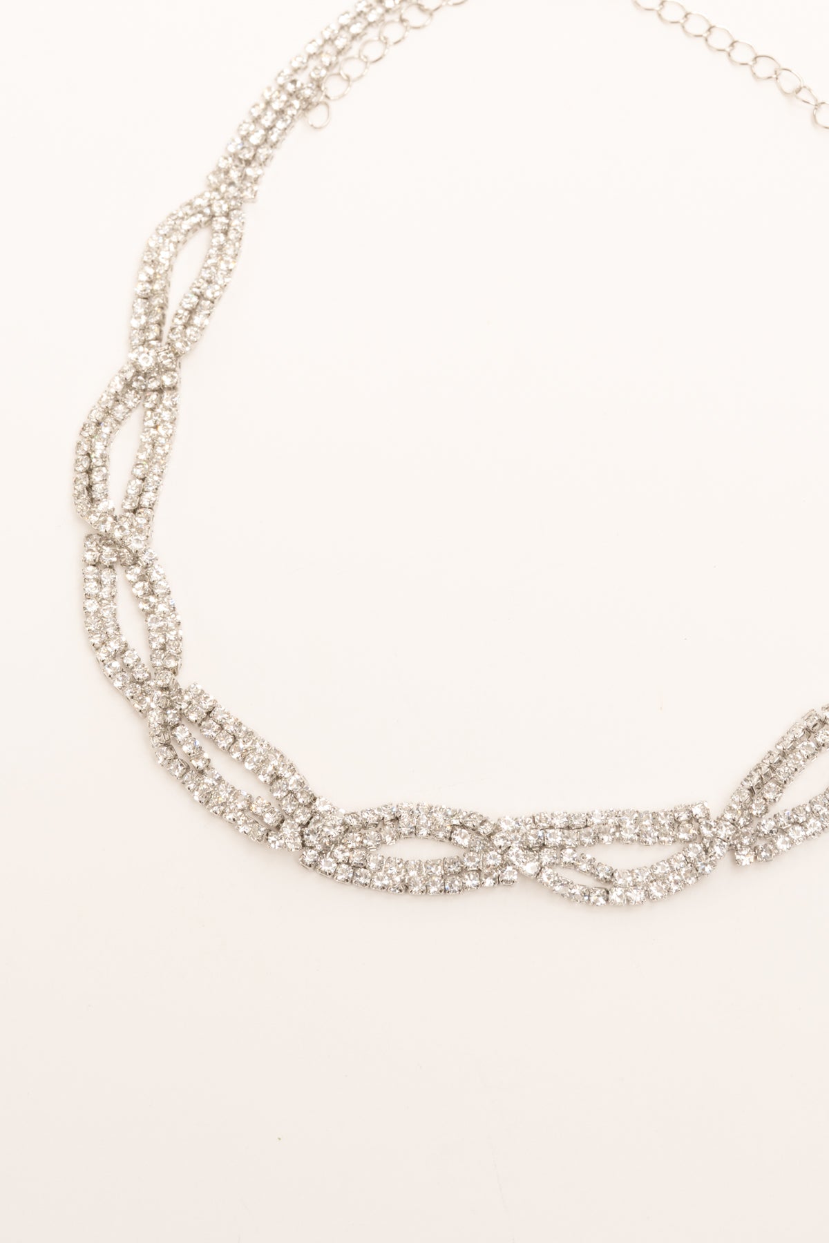 Collana strass elegante