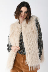 Gilet in faux fur