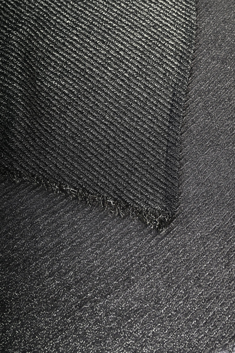 Sciarpa in plissé lurex