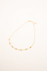 Collana con charms a stelle oro