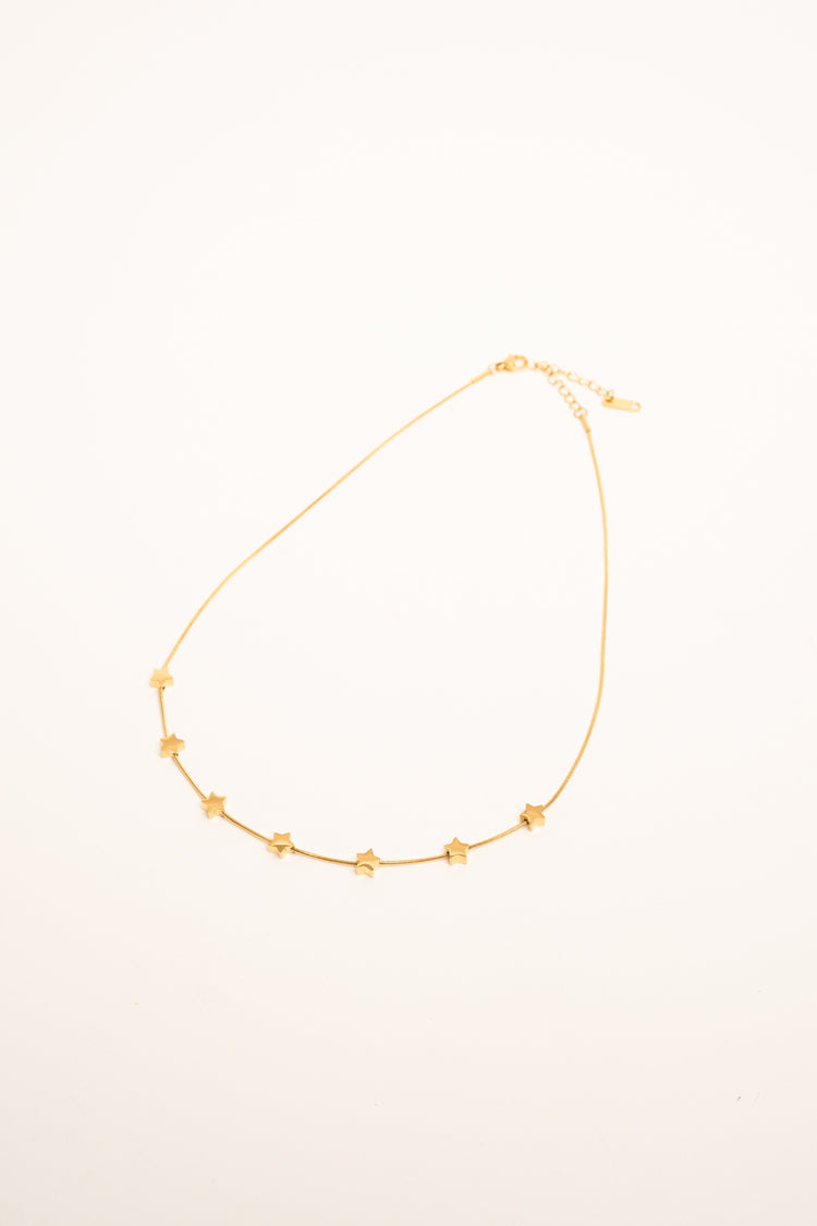 Collana catena e stelle