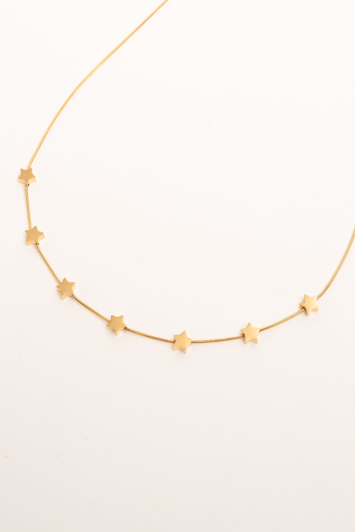 Collana catena e stelle