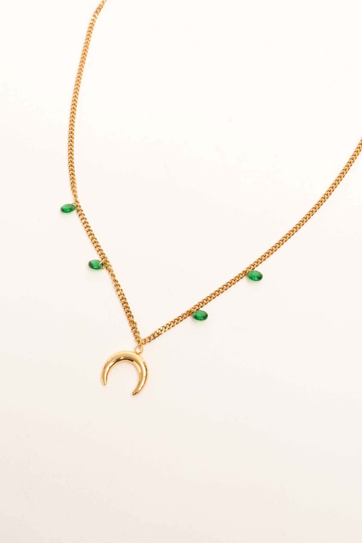 Collana catena e luna