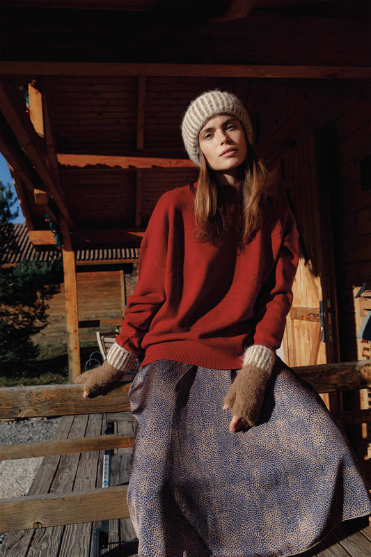 Gonna fantasia micro pois irregolare