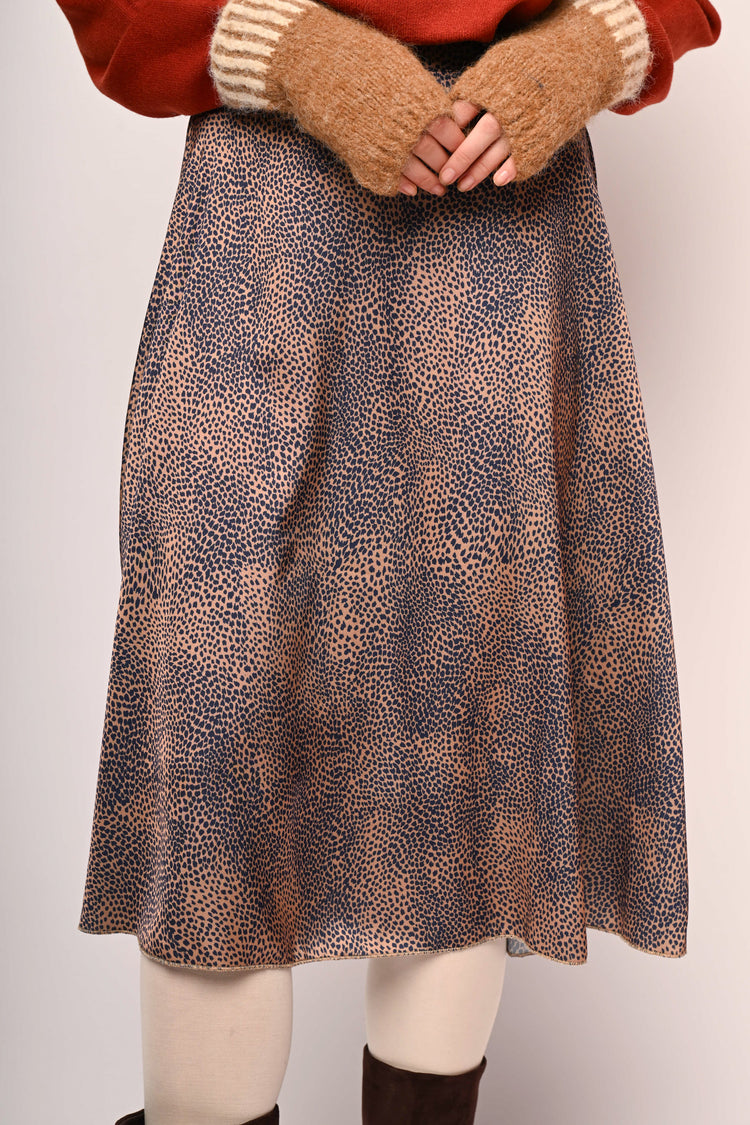 Gonna fantasia micro pois irregolare