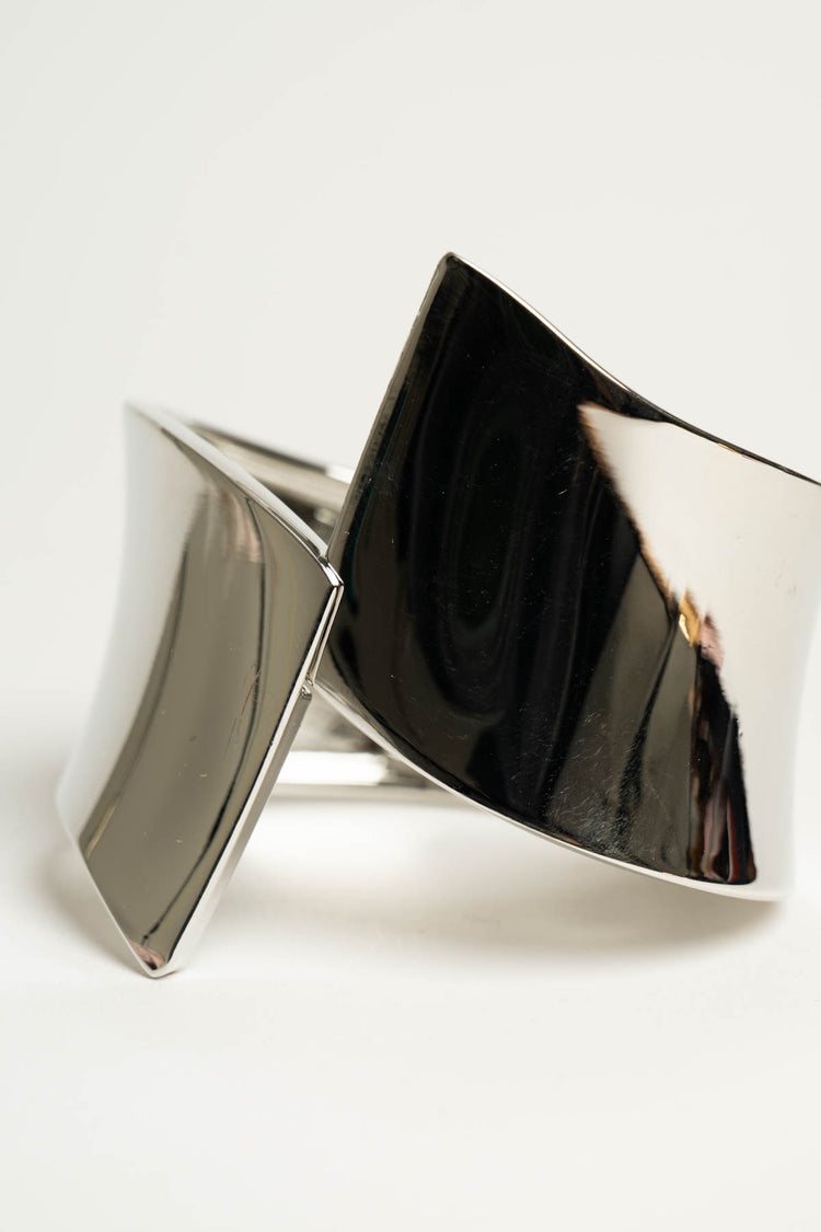 Bracciale doppio alto rigido
