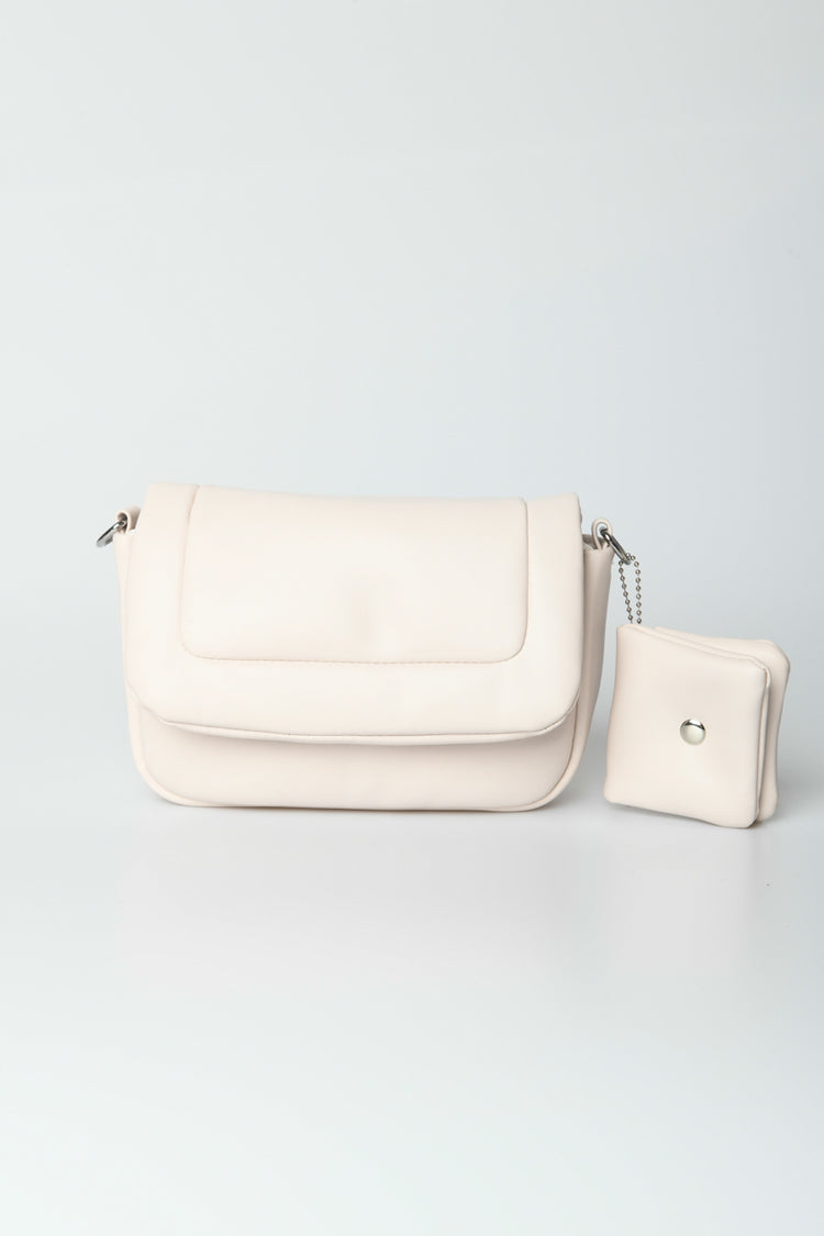 Borsa imbottita con portamonete