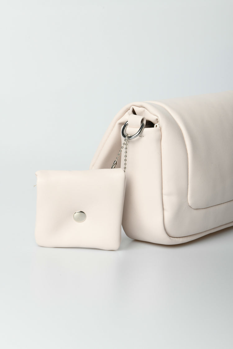 Borsa imbottita con portamonete