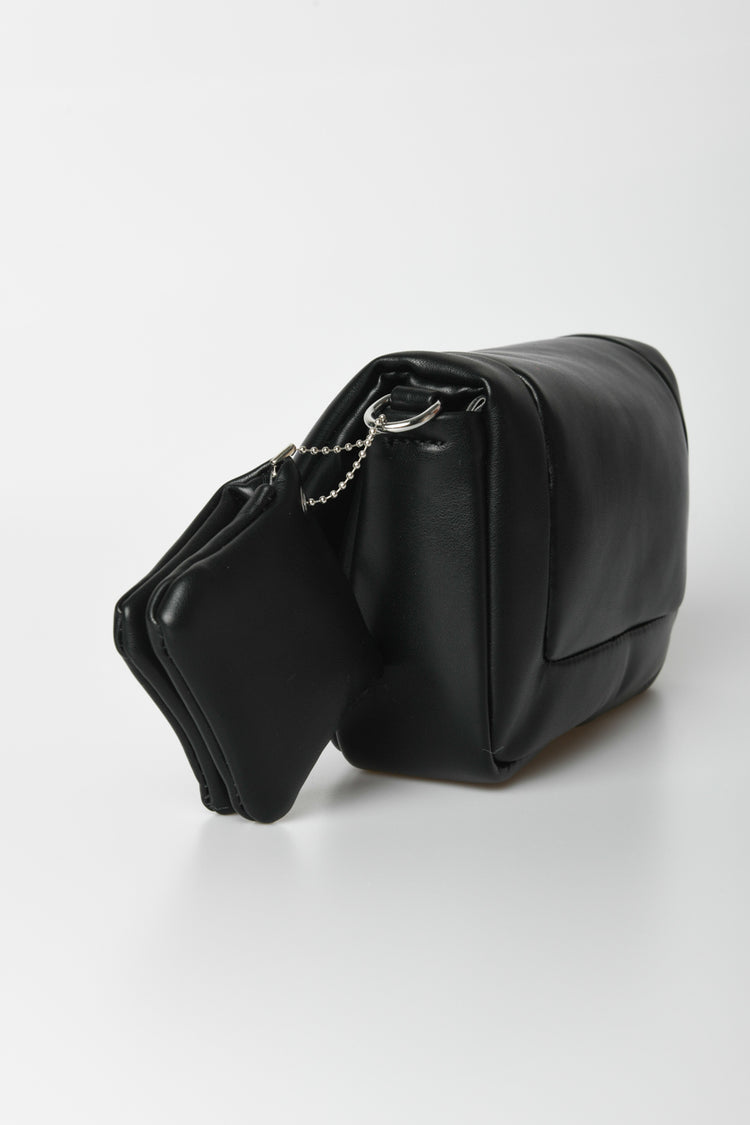 Borsa imbottita con portamonete