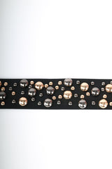 Cintura elastica con strass