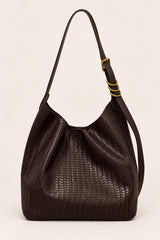 Borsa a spalla trama spiga