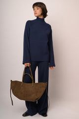 Borsa shopper velour
