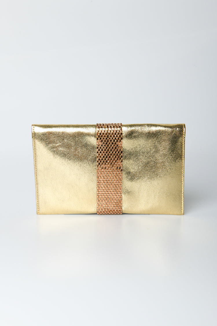 Pochette in similpelle laminata