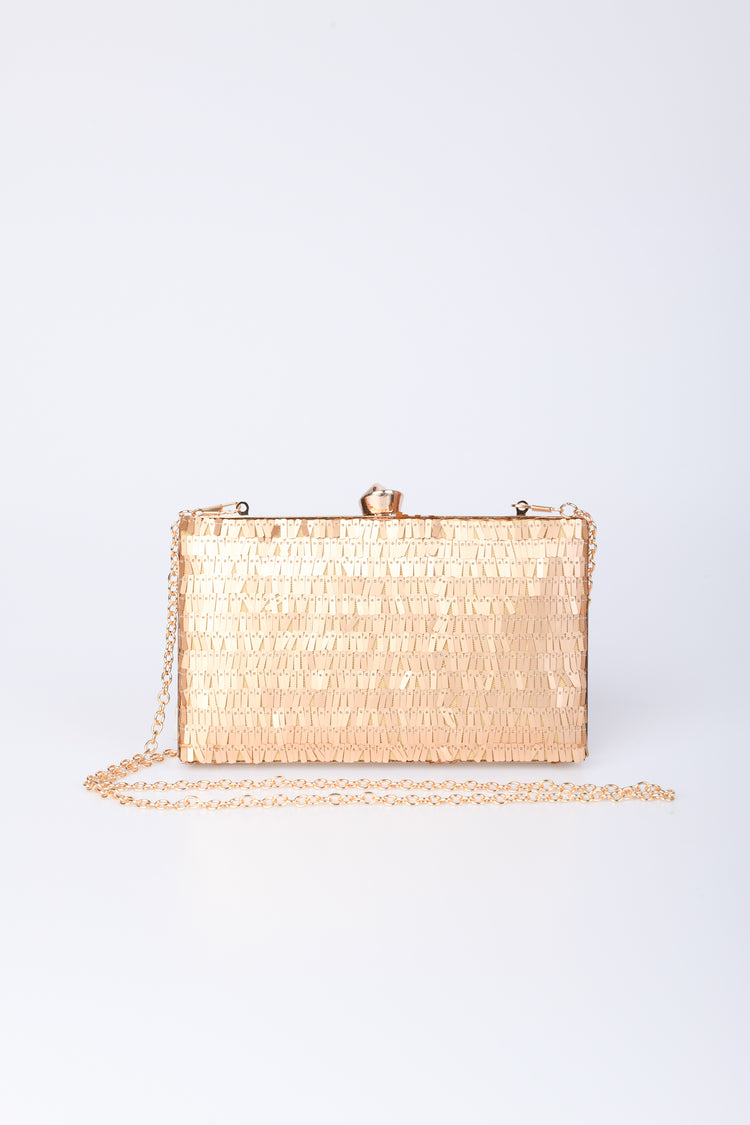 Clutch con paillettes