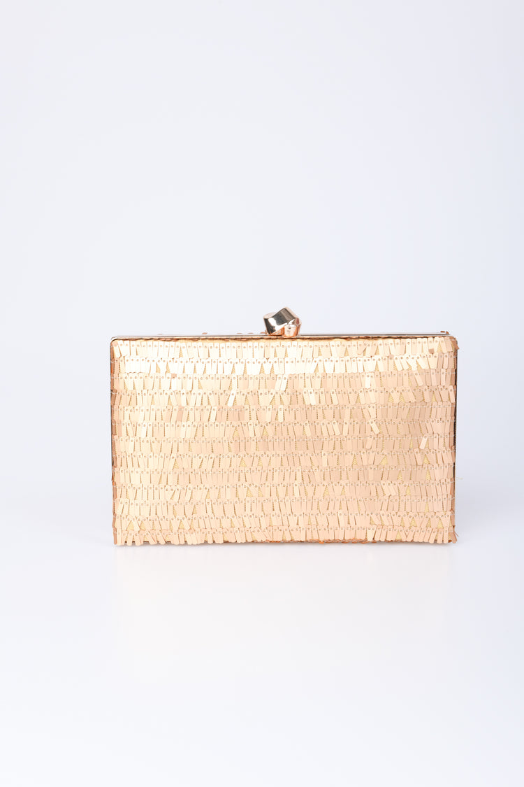 Clutch con paillettes
