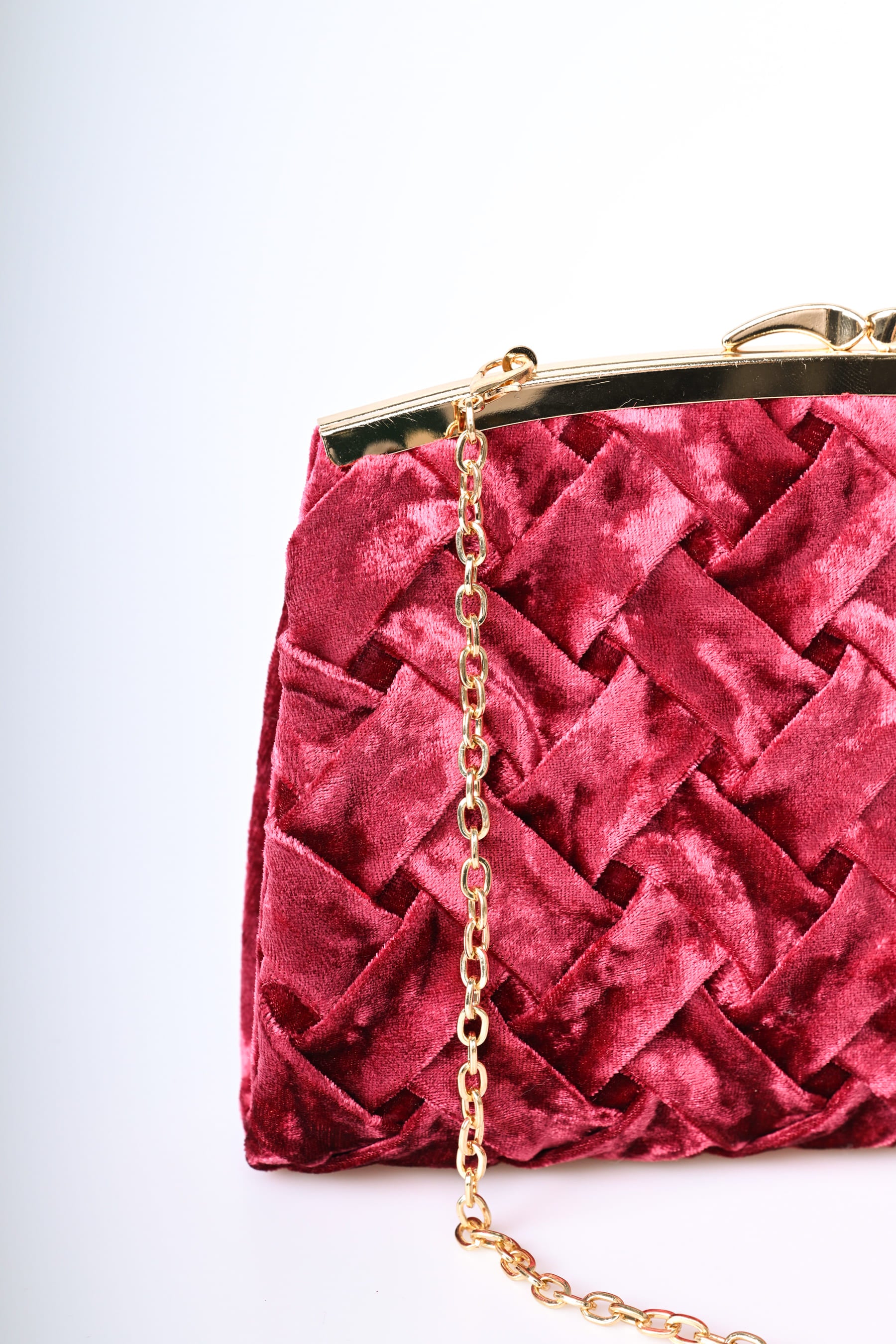 Pochette Donna Larcenciel Argento Plissettata - Clutch Con Catena 21x13.5x5.5 Cm Per Serate - Foto 6