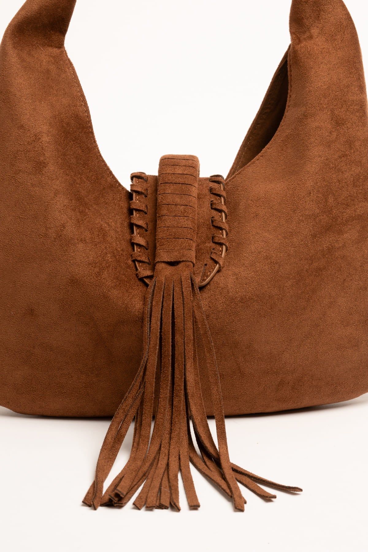 Borsa grande con frange