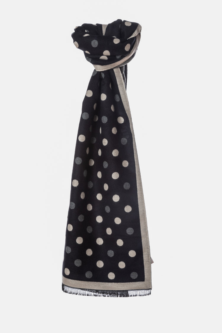 Sciarpa con pois