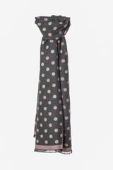 Sciarpa con pois