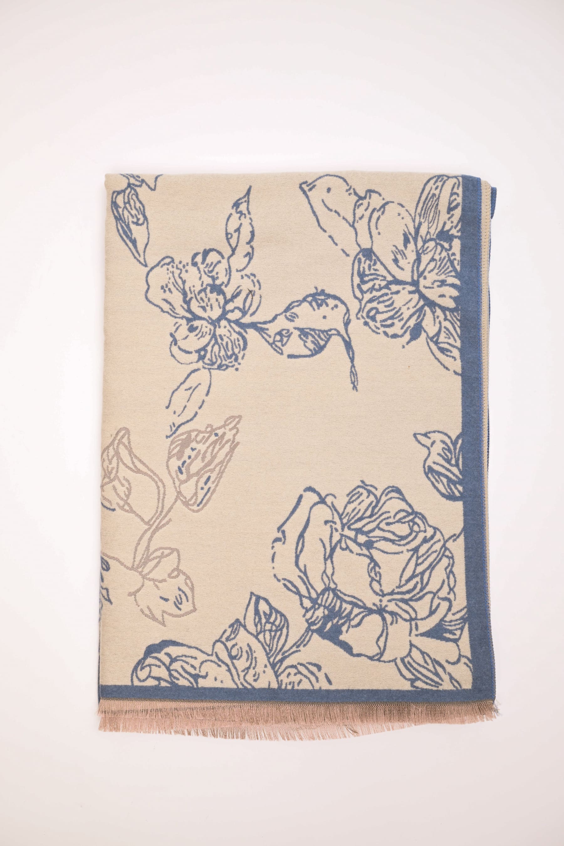 Sciarpa fiore orientale