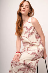 Gonna fantasia ricamo palm