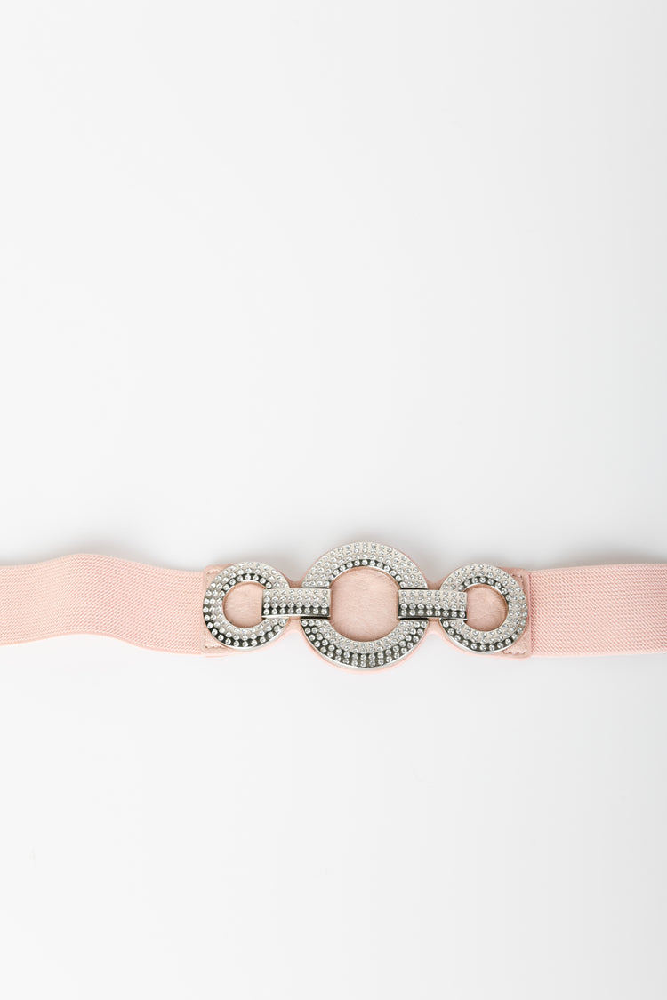 Cintura elastica con fibbia gioiello