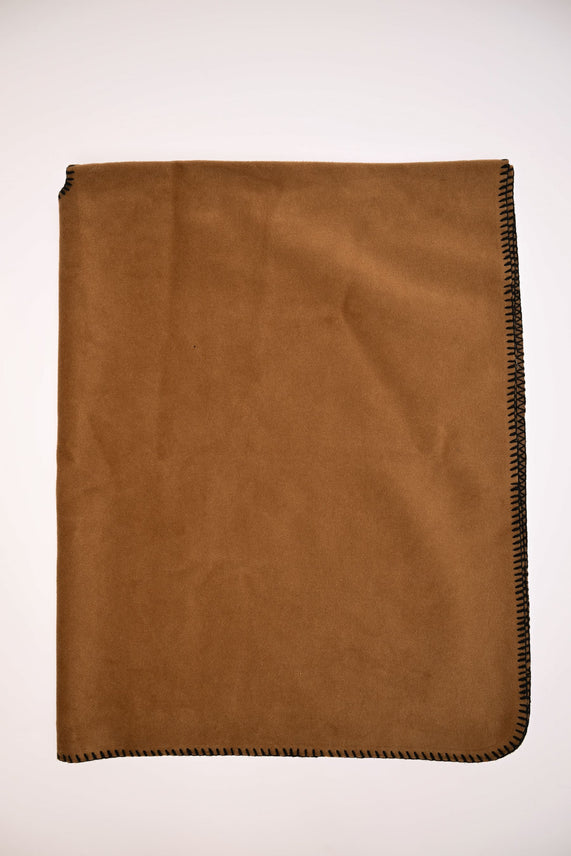 Poncho con impuntura
