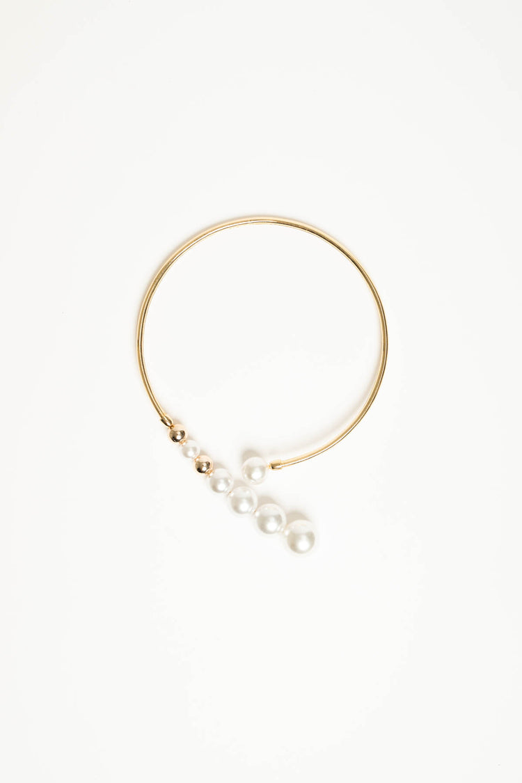 Collana rigida con sfere